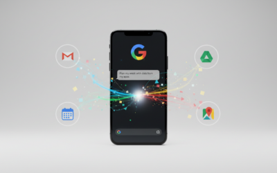 Google Gemini Personal Intelligence feature integrating data from multiple apps on a smartphone interface
