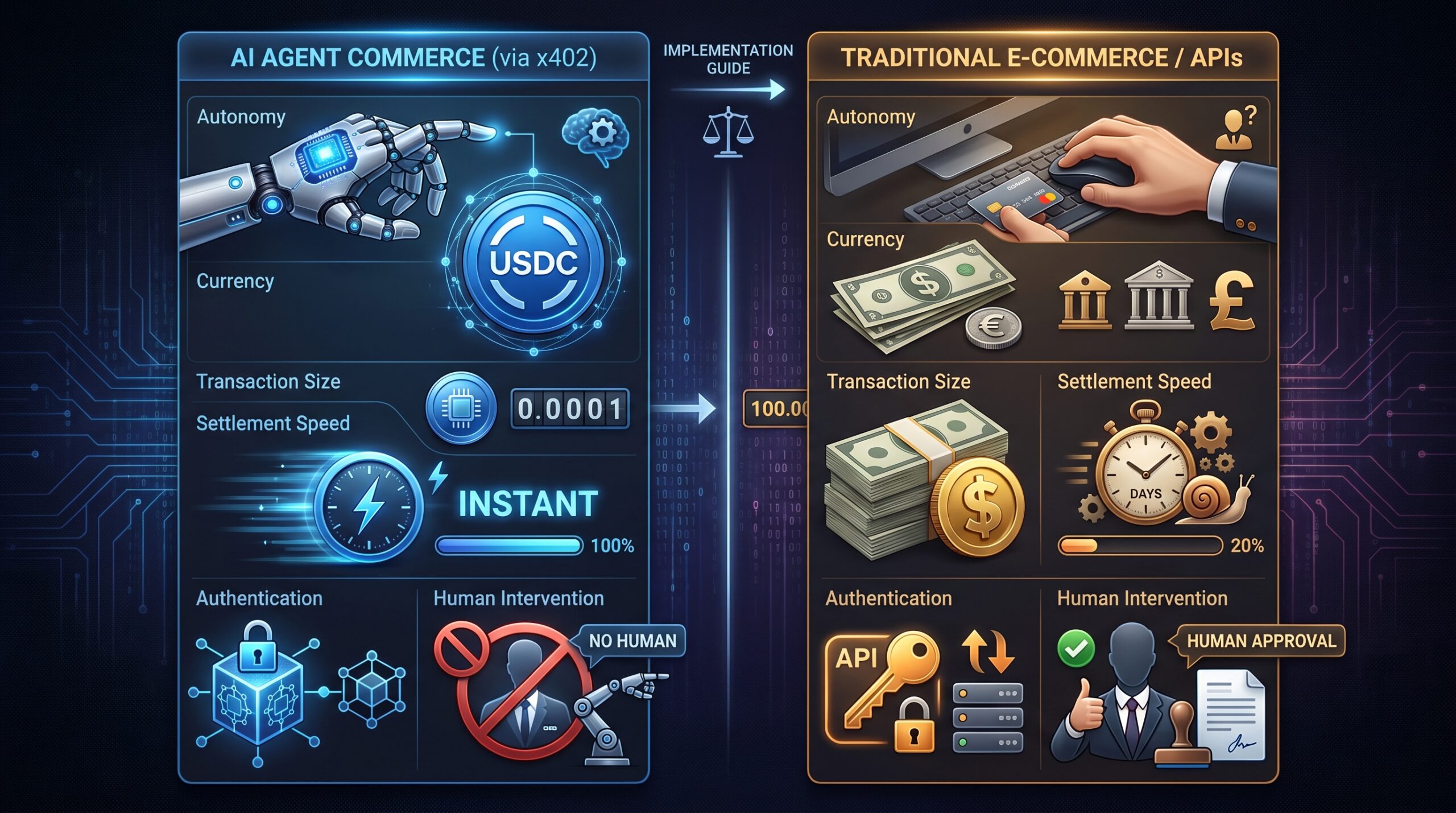 AI agents for crypto payments Coinbase: section illustration