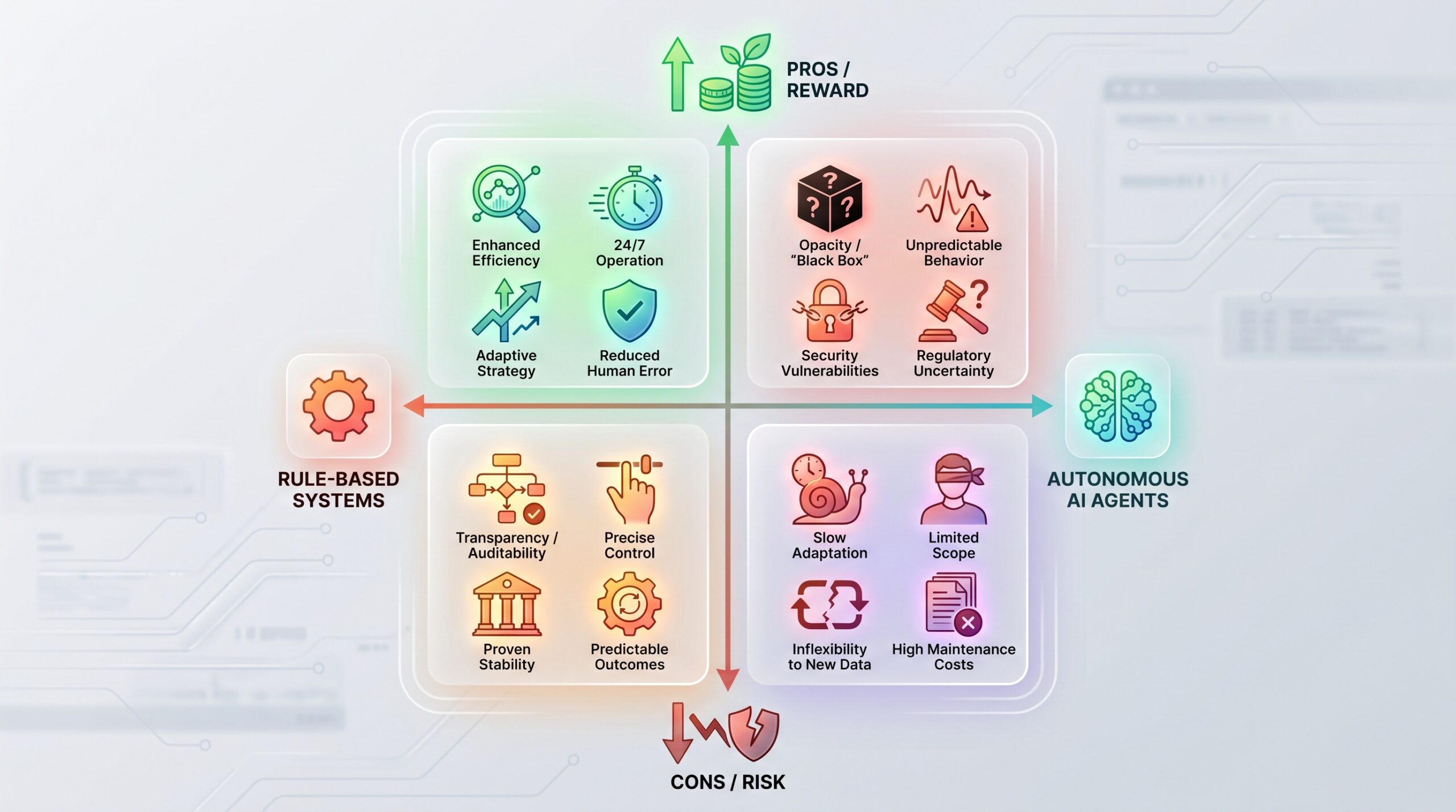 AI agents for financial markets: section illustration