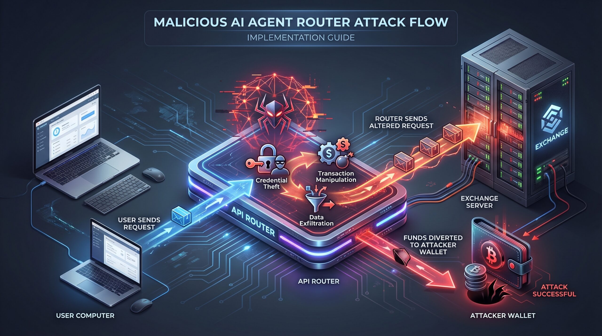 AI exploit crypto exchange software flaws: section illustration