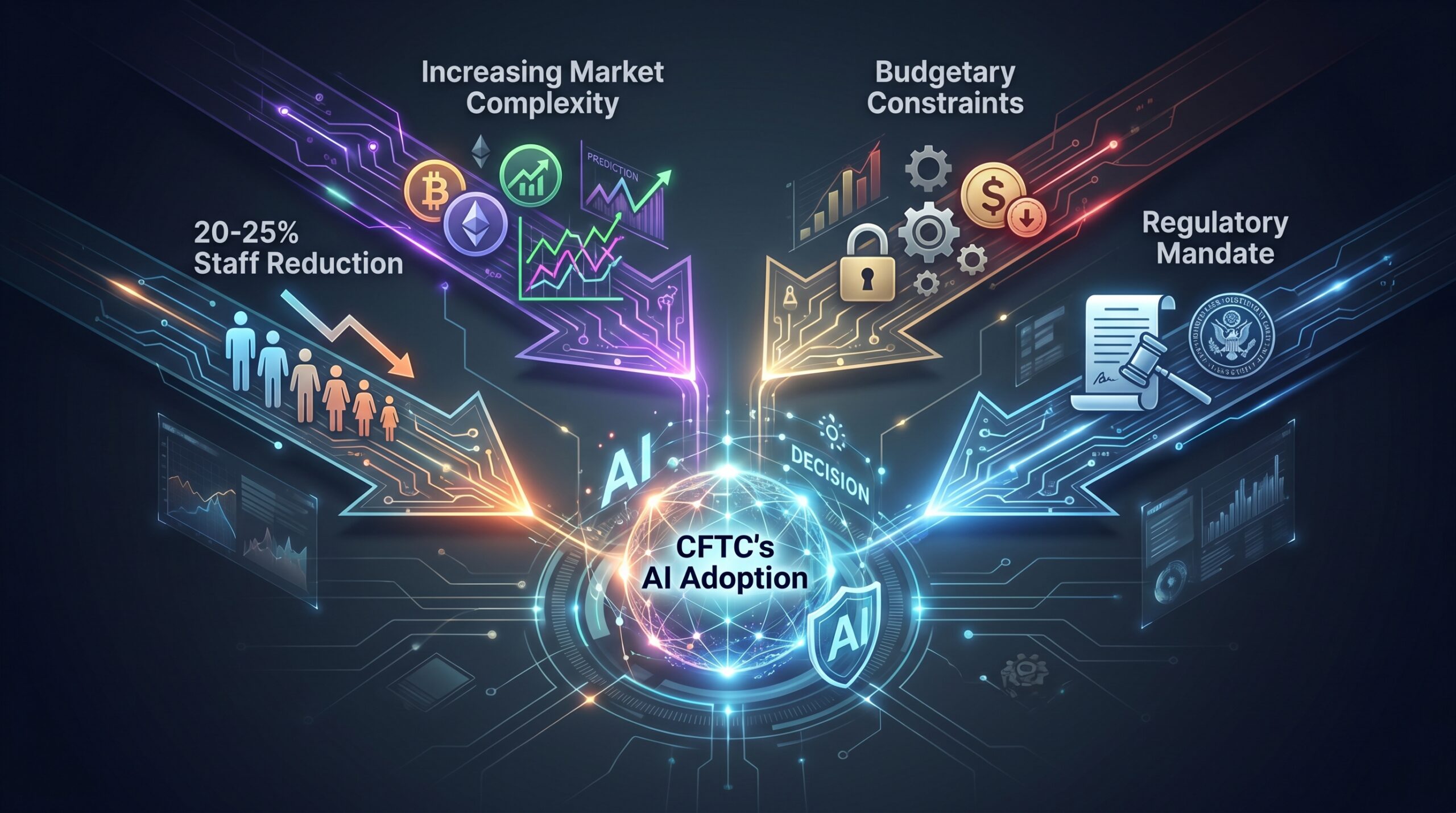 CFTC using Microsoft AI tools crypto: section illustration