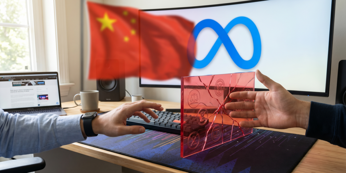 China Blocks Meta's AI Startup Acquisition of Manus: Geopolitical Implications