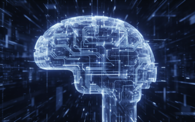 Abstract visualization of Anthropic's Claude Mythos 5 AI model with glowing neural network patterns