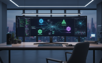 Google Scion AI agent team development environment interface showing multiple agents collaborating