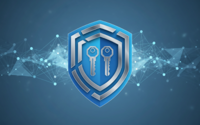 Abstract representation of Hyperliquid agent wallet security with cryptographic elements and digital protection layers