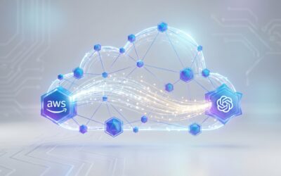 Visualization of OpenAI and Amazon Web Services integration through Amazon Bedrock