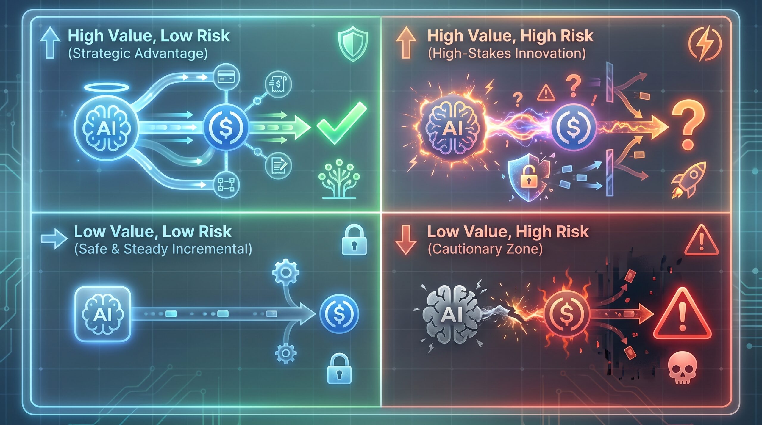 USDC AI agent payments automation: section illustration