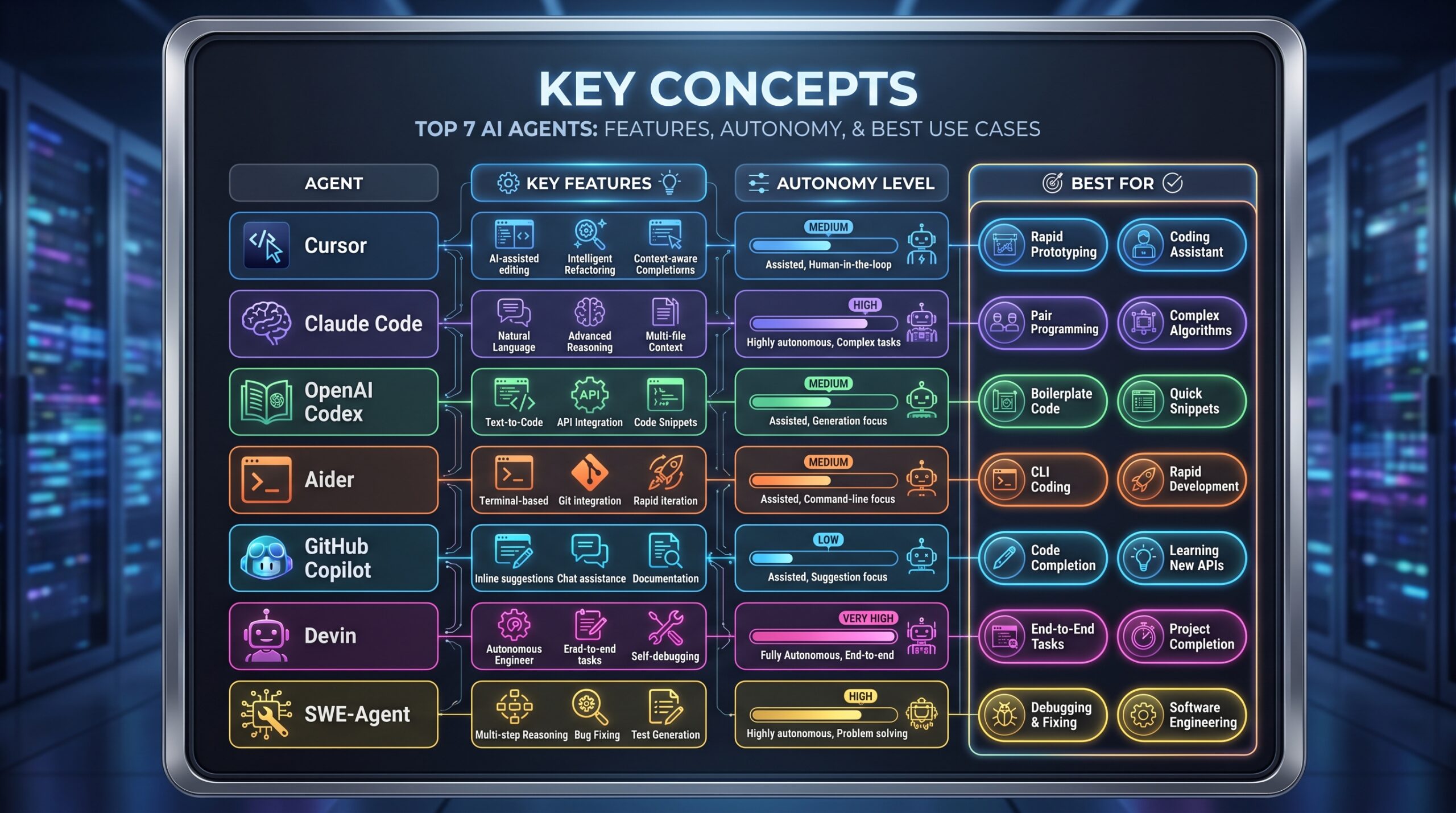 best ai agents for developers: section illustration
