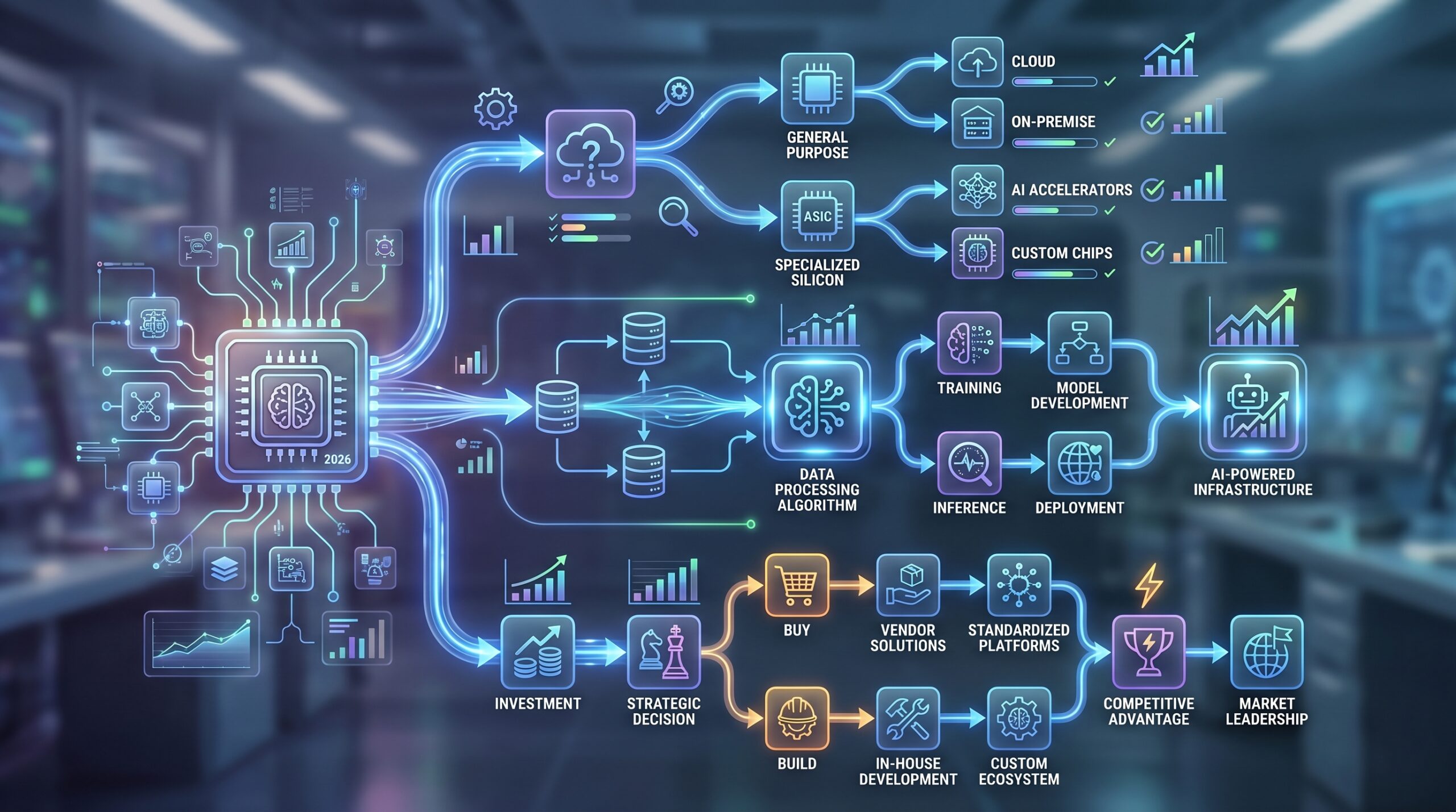 Custom silicon AI infrastructure: section illustration