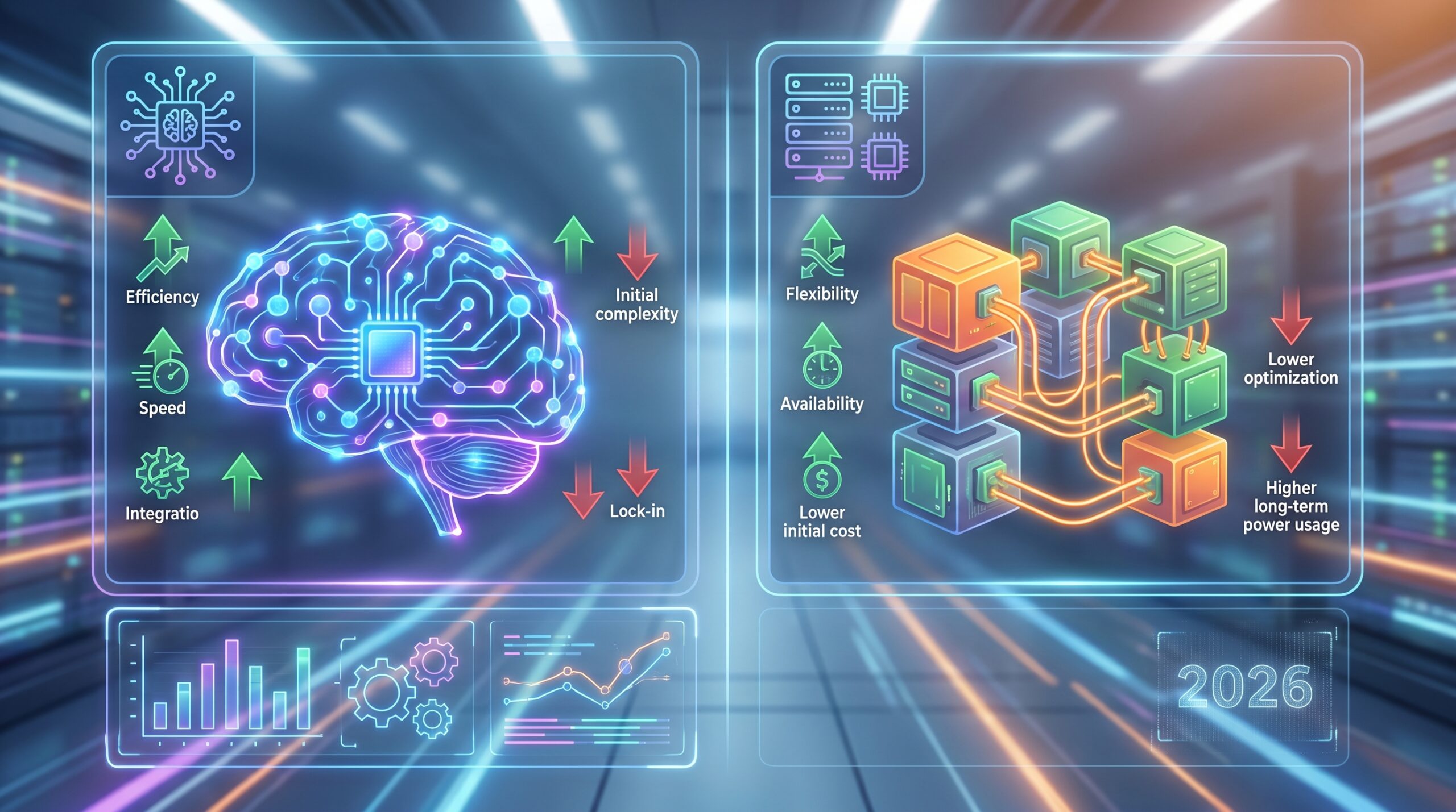 Custom silicon AI infrastructure: section illustration