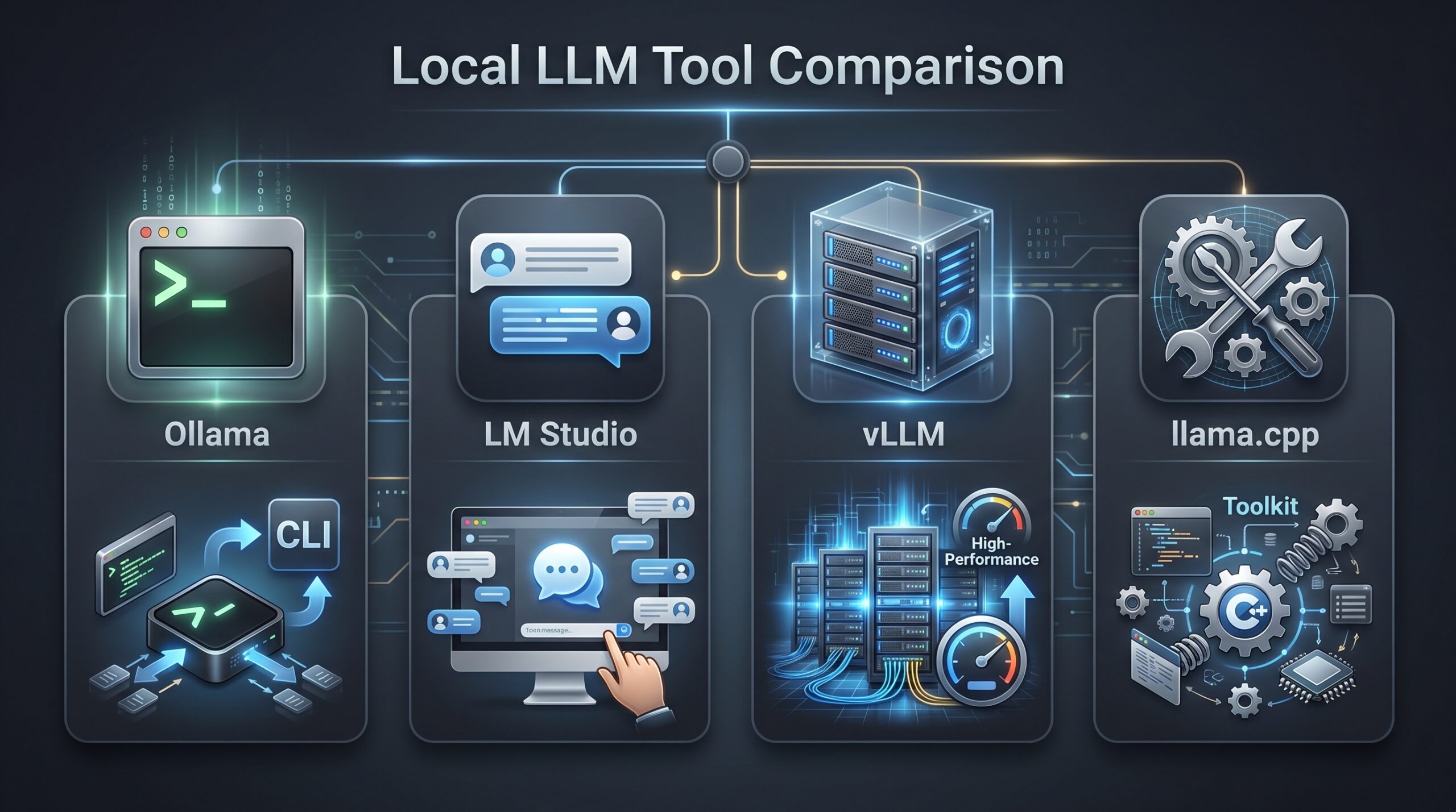 Deploy local LLM on premise guide: section illustration