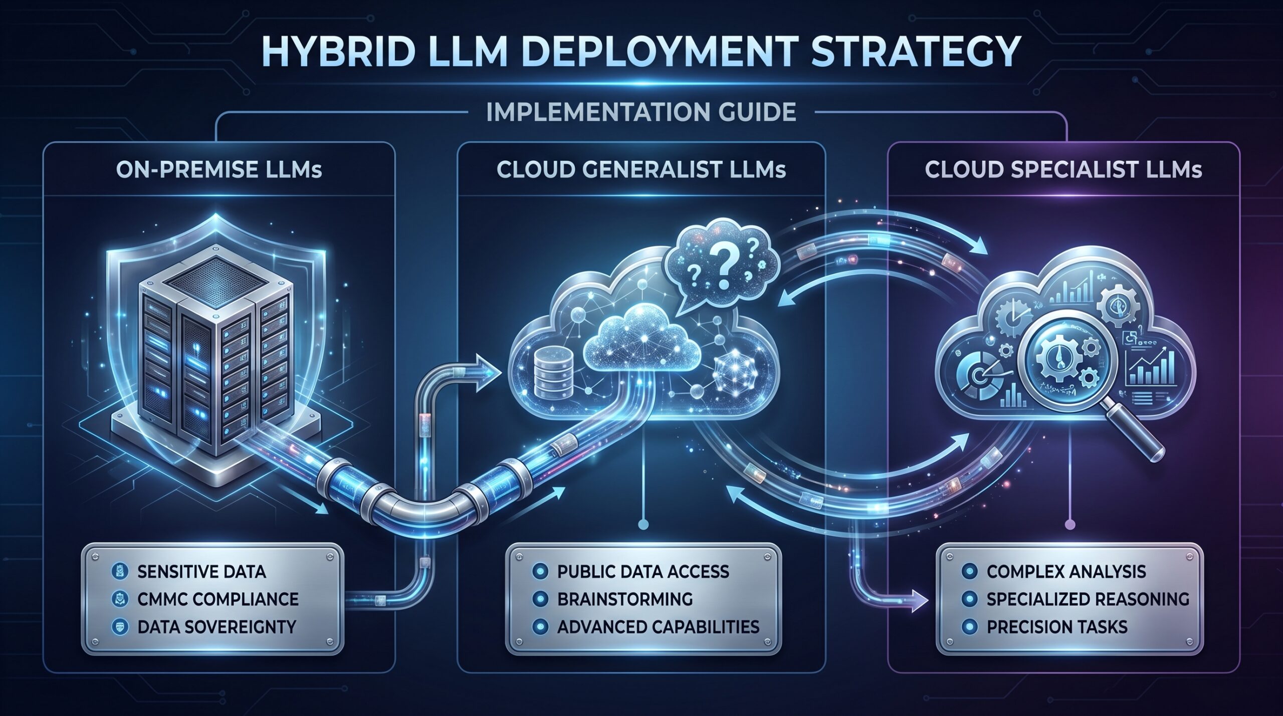Deploy local LLM on premise guide: section illustration