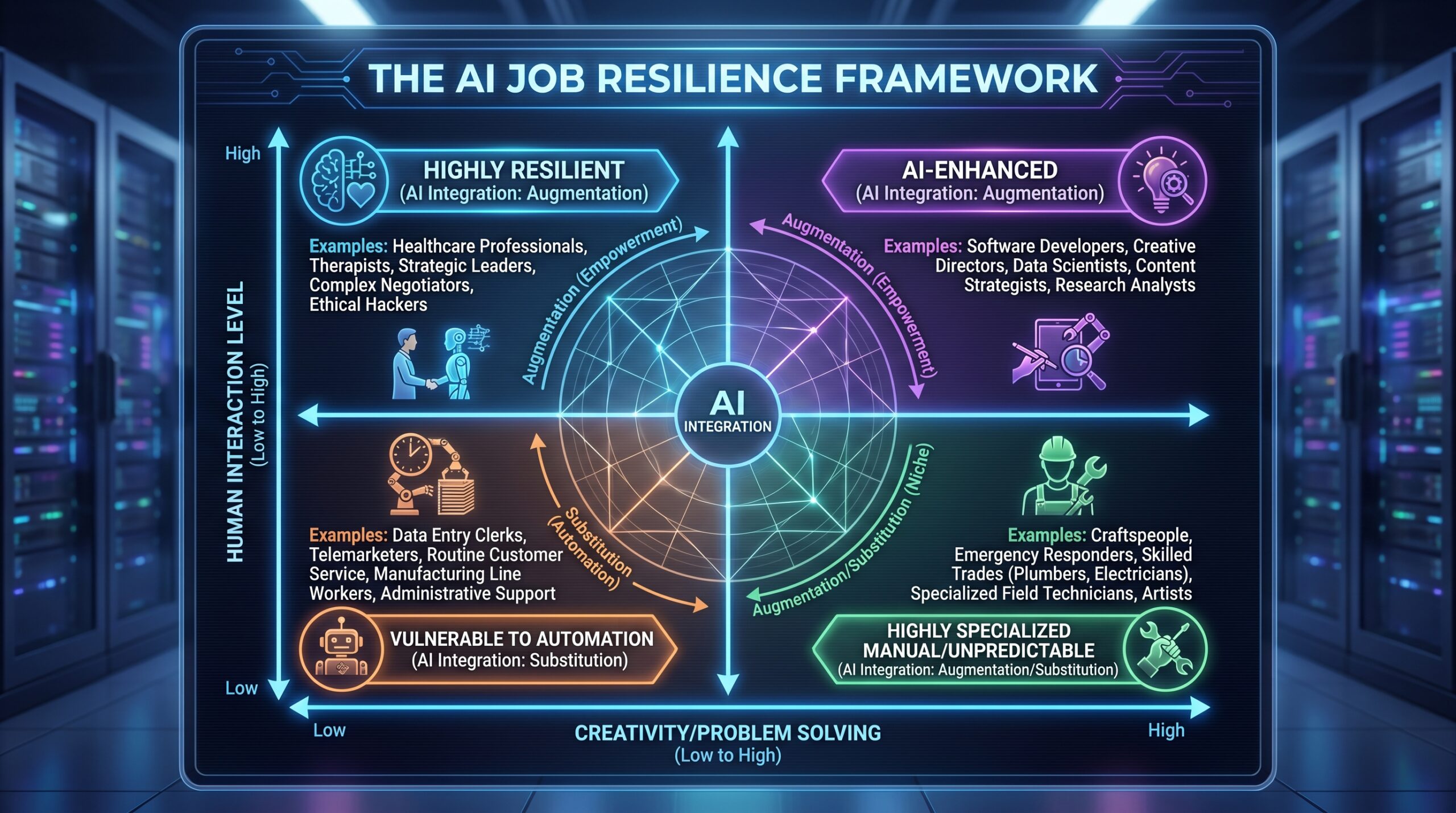 which 3 jobs will survive ai: section illustration